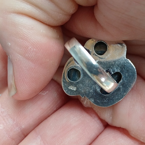 New Multi Kyanite 925 Silver Ring. - Picture 16 of 16